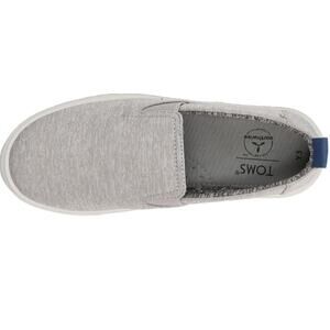 TOMS Gray Classic 'Luca' Slip On | NEW | Kids US 3